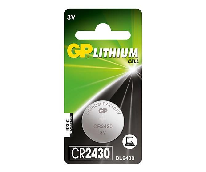 LITHIUM BUTTON CELL CR2430